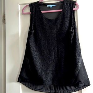 Antonio Melani black lace top